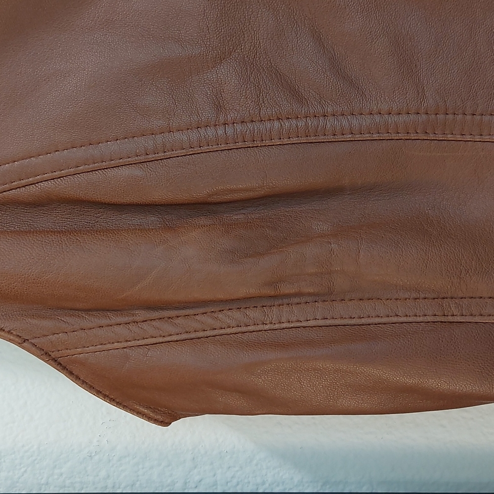 Vintage Louis Feraud Leather Vest - Picture 5 of 14